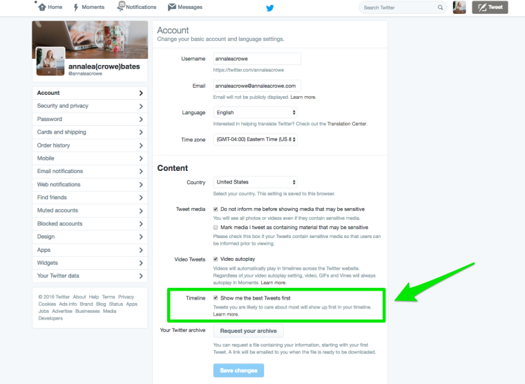Twitter says just when you'll get others' favorites in your timeline