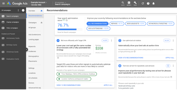 Google's Best Practices for Improving Your Google Ads Optimization Score