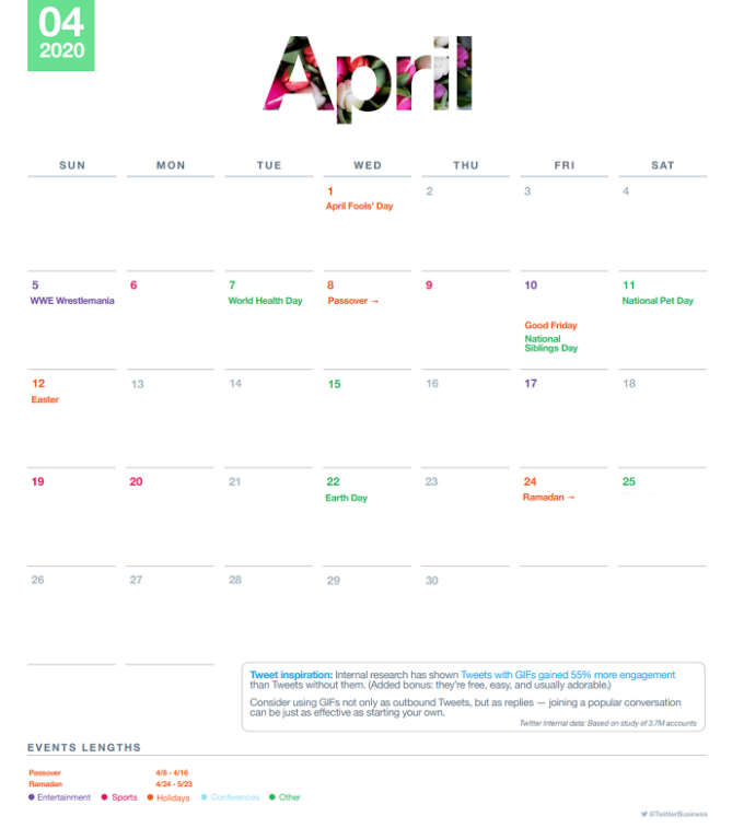 Twitter Gives Marketers A Content Calendar Full Of Tweet Prompts