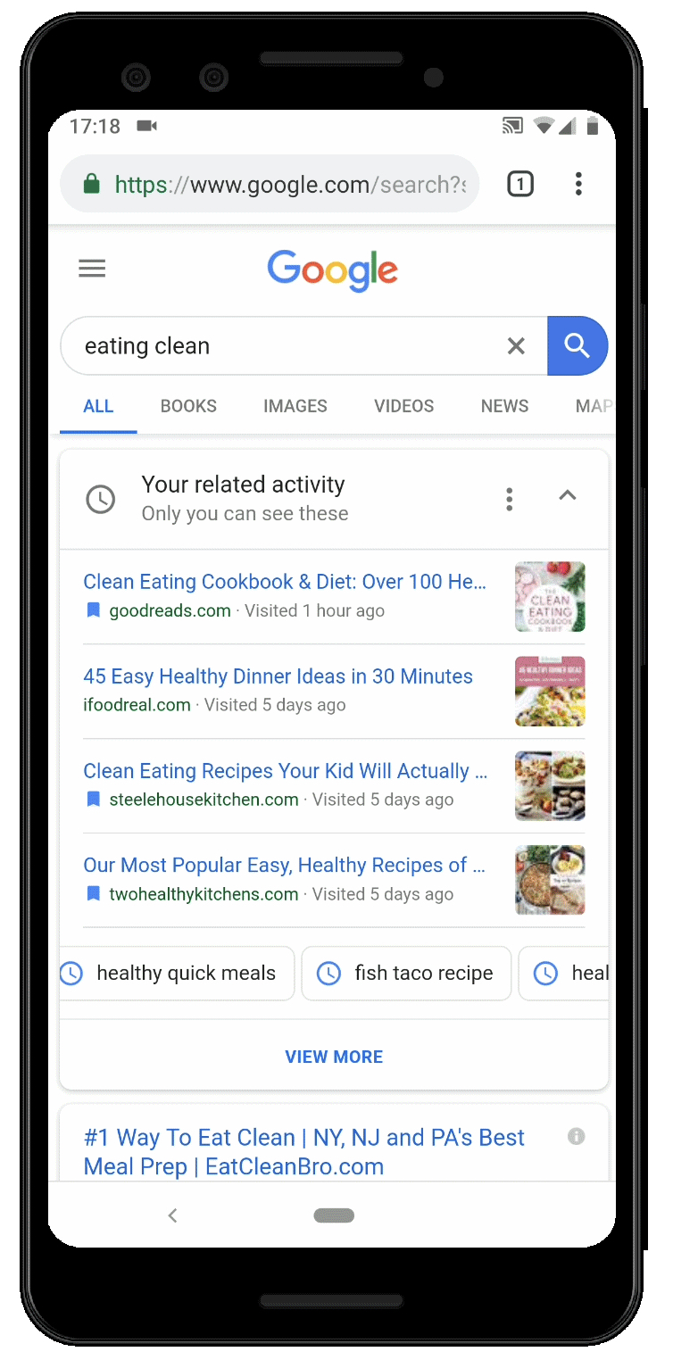 Google Makes it Easier to Find Jobs, Recipes, and Products