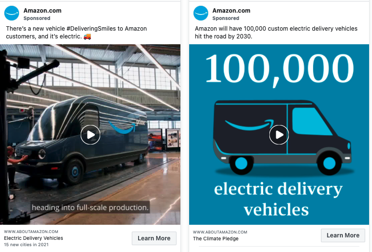 Amazon Vehicle Ads