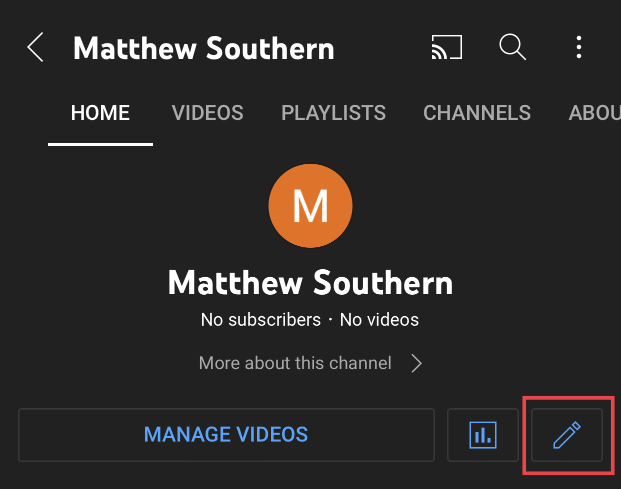 How To Change Your  Channel Name