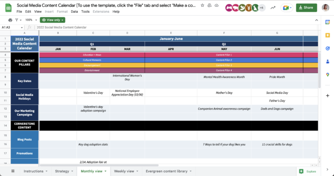 6 Best Content Calendar Templates To Use In 2023