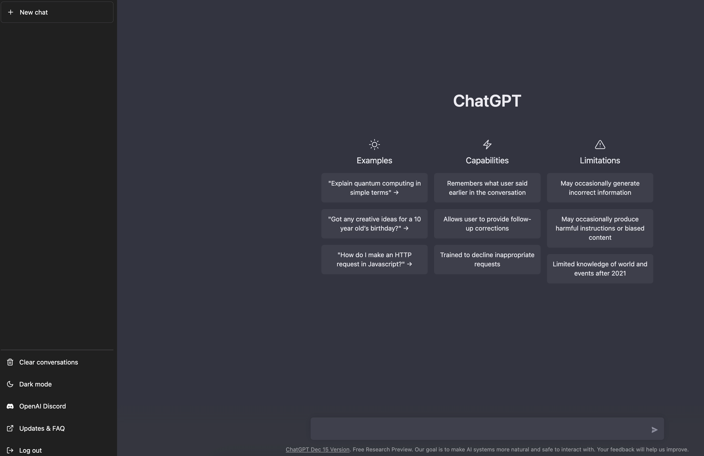 chatgpt free research preview dec 15 version 647a787b0e90e sej - History Of ChatGPT: A Timeline Of The Meteoric Rise Of Generative AI Chatbots