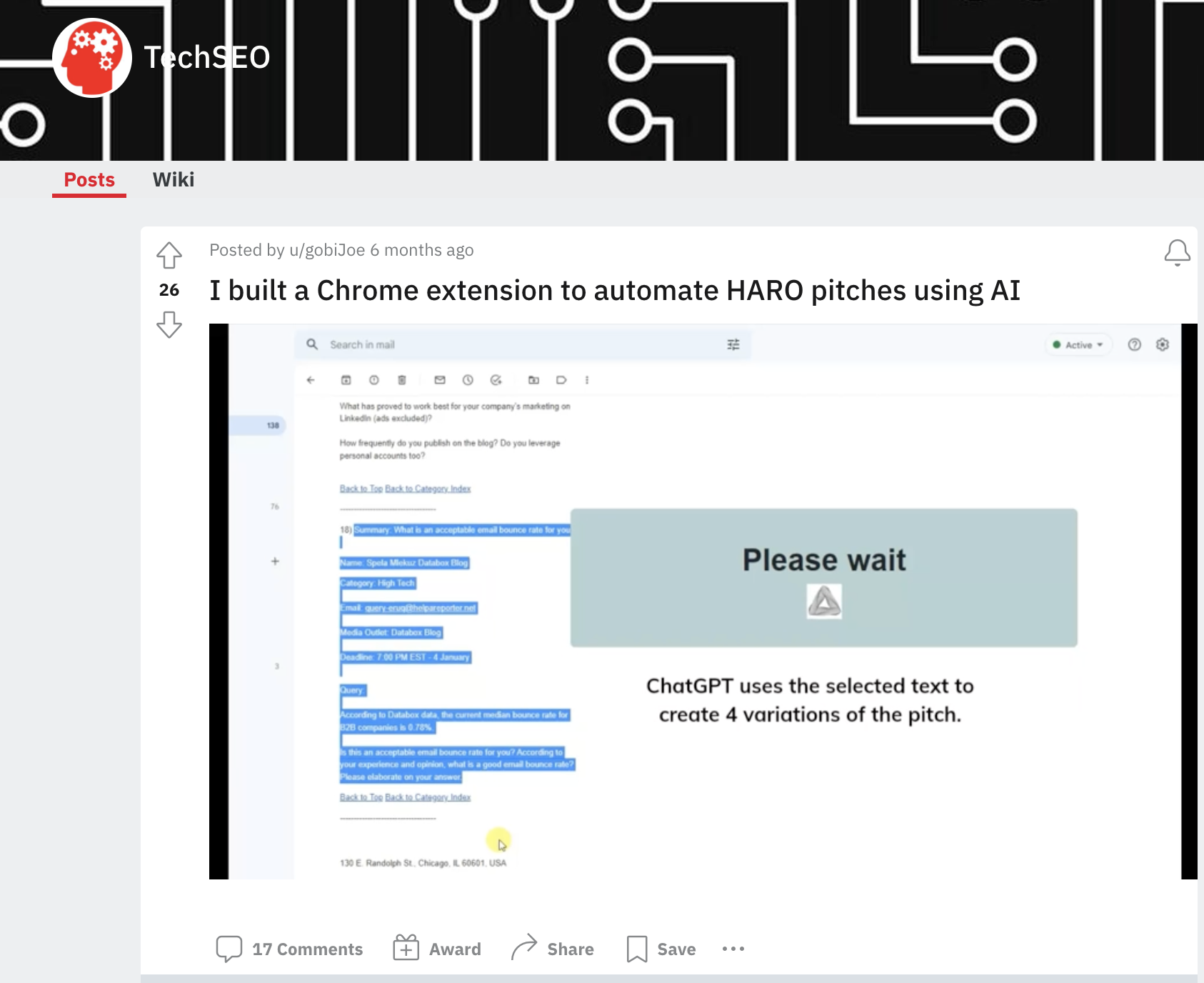 chatgpt chrome extension ai haro pitches 64b6c5a19f547 sej - Should You Trust An AI Detector?