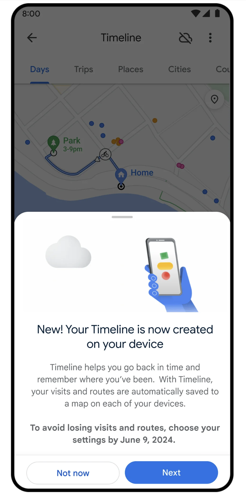 google maps timeline location history 657933af80cd0 sej - Google Maps: New Location Data Controls & Ability To Delete Visits