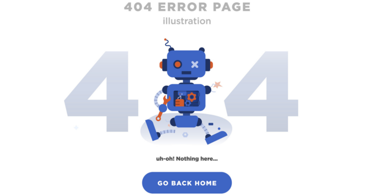 The Best 404 Pages: 40 Examples You Need To See