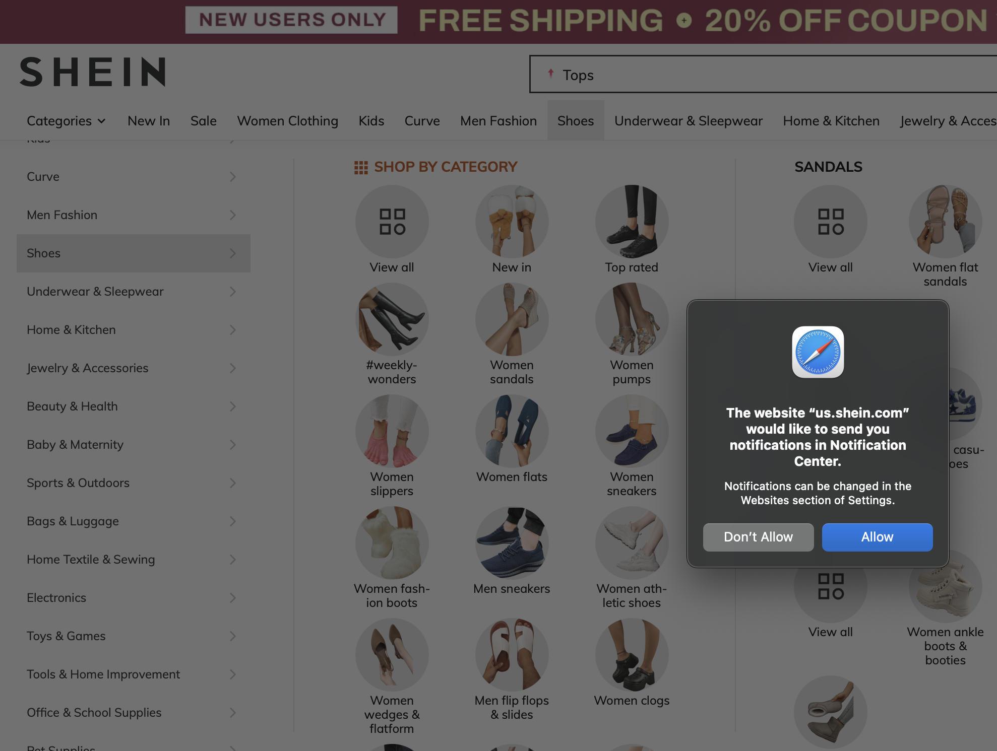 ecommerce website features push notifications - 29 Must-Have Features For Ecommerce Websites