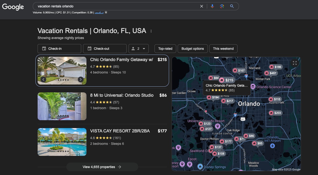 google vacation rentals screenshot 238 - Boost Your Vacation Rental Bookings with SEO