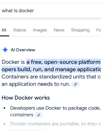 what is docker 852 - Google AI Overviews Trending Toward Authoritative Sites