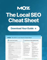 The Local SEO Cheat Sheet