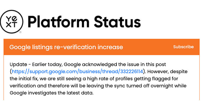 platform status 555 - Google Business Profile Suspensions Rise, But Appeals Are Delayed